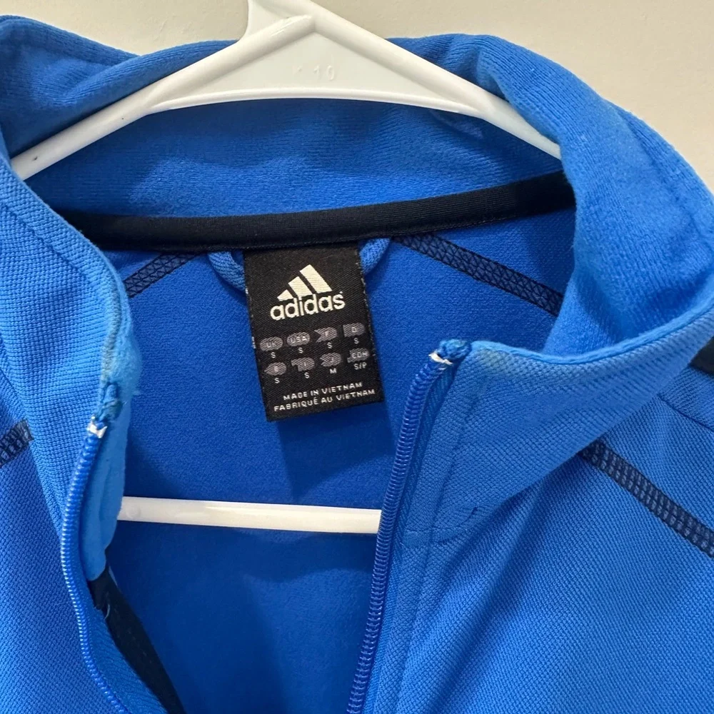 ⚽️ Adidas Men’s Zip Up Jacket‎ w/ Pockets size Small